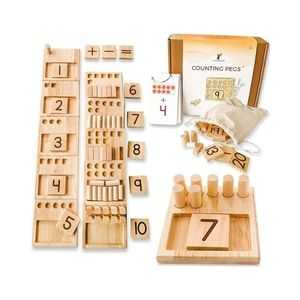 LITTLE BUD KIDS Counting Pegs