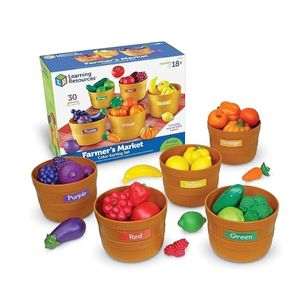 Learning Resources Farmer’s Market Color Sorting Set