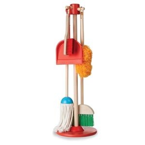 Melissa & Doug Let's Play House Dust! Sweep! Mop! 6 Piece Pretend Play Set