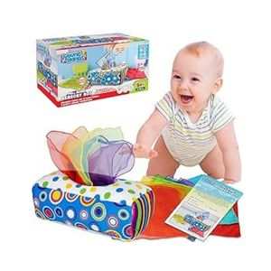 Sensory Pull Along Baby Tissue Box