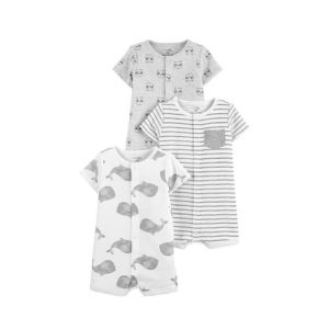 Simple Joys by Carter's Unisex Babies' Snap-Up Rompers